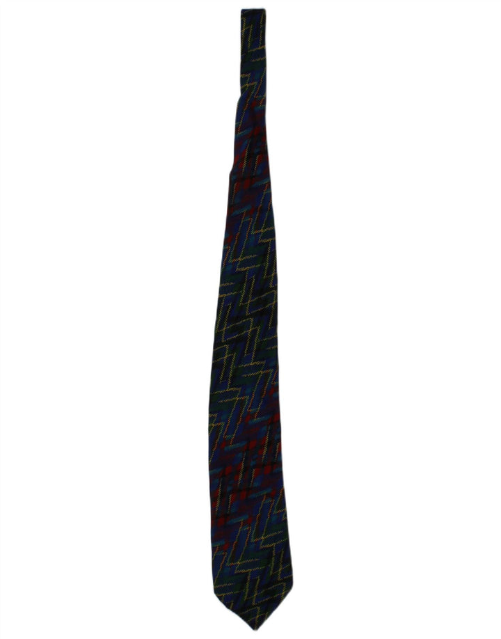 Missoni Cravatte-Krawatte für Herren, Einheitsgröße, marineblaue geometrische Seide