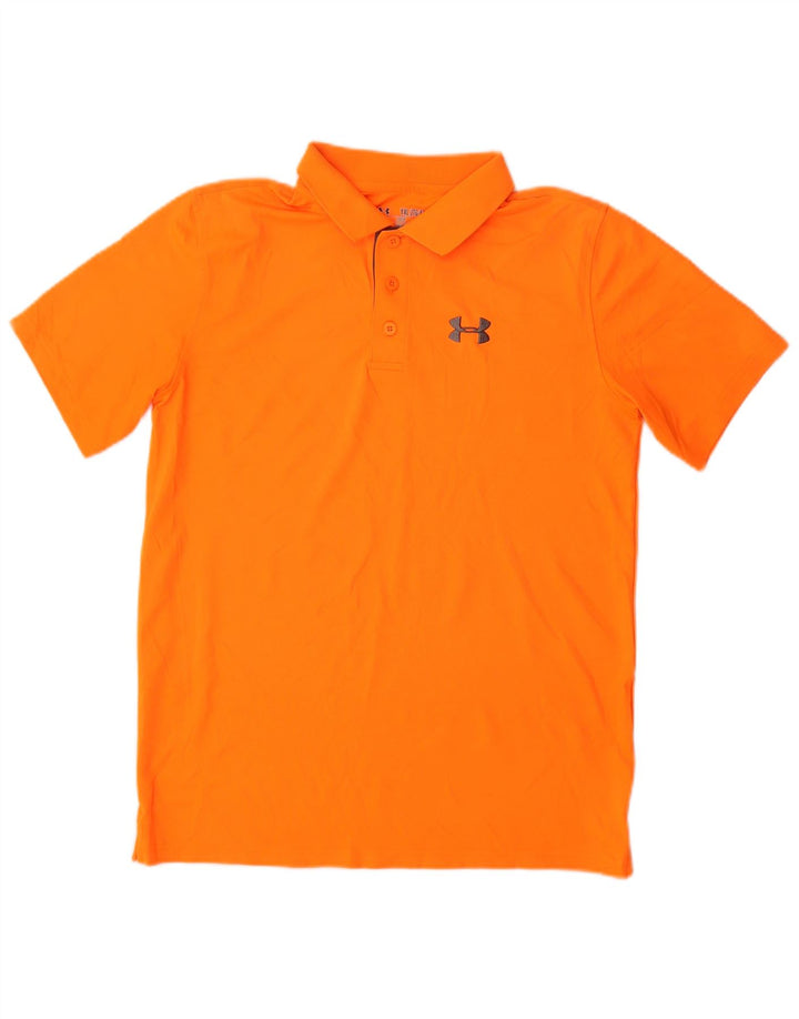 UNDER ARMOUR Heat Gear Poloshirt für Jungen, 13–14 Jahre, XL, Orange