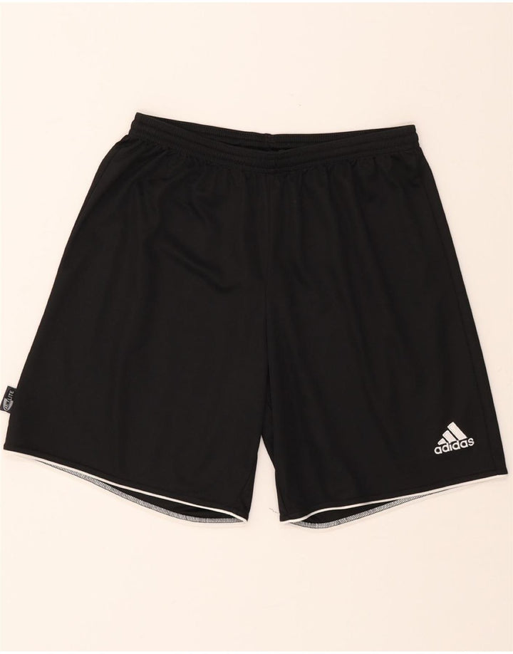 ADIDAS Mens Climalite Sport Shorts Large Black Polyester Vintage Adidas and Second-Hand Adidas from Messina Hembry 