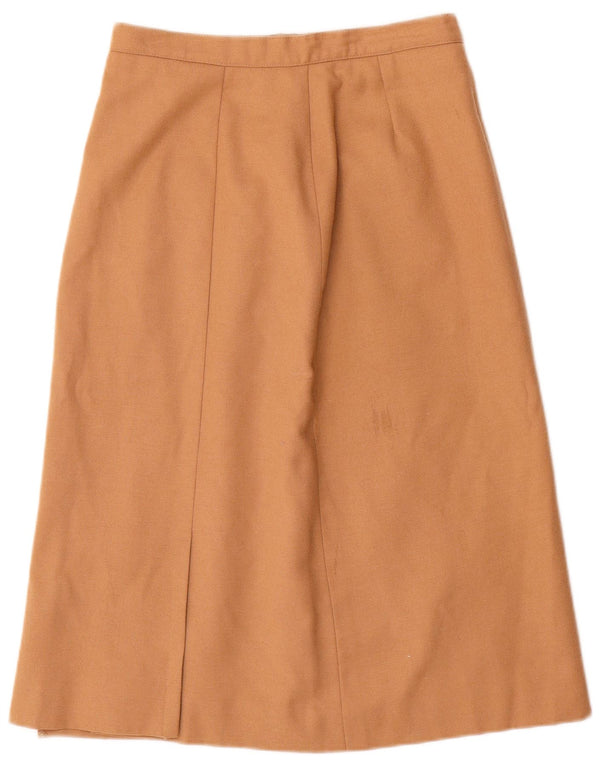 Windsmoor Damen Midirock UK 14 Medium W28 Beige Wolle