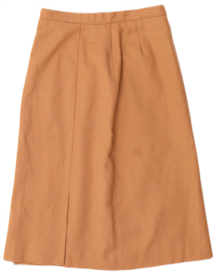 Windsmoor Damen Midirock UK 14 Medium W28 Beige Wolle