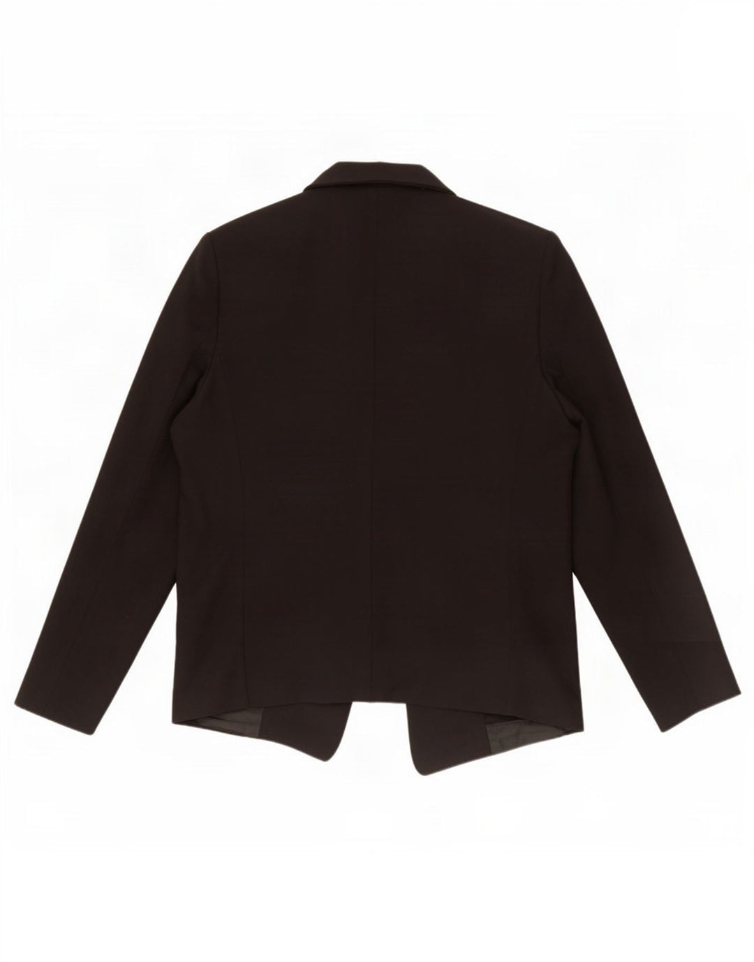 Topshop Womens Open Blazer Jacke UK 14 Large Schwarz Polyester
