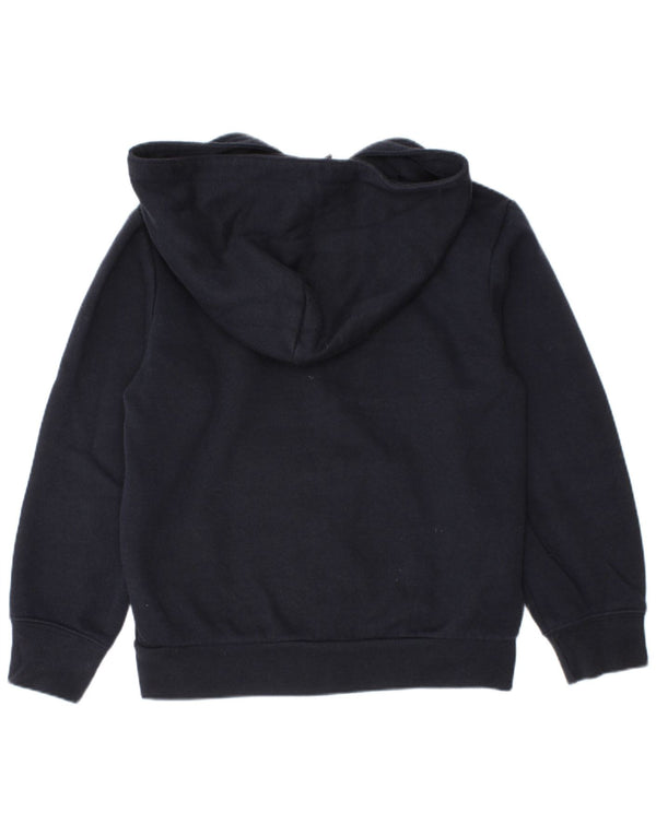 Champion Jungen-Kapuzenpullover mit Reißverschluss, 5–6 Jahre, XS, Marineblau, Baumwolle