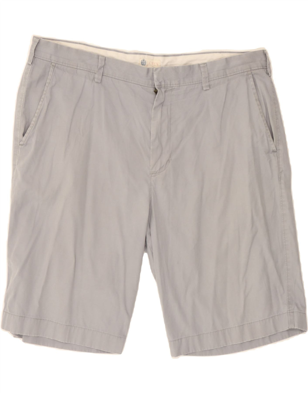 J. CREW Mens Chino Shorts W38 XL Grey Cotton Vintage J. Crew and Second-Hand J. Crew from Messina Hembry 