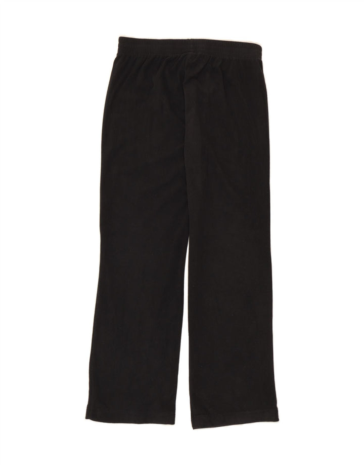 ASICS Womens Fleece Tracksuit Trousers UK 18 XL  Black Polyester Vintage Asics and Second-Hand Asics from Messina Hembry 