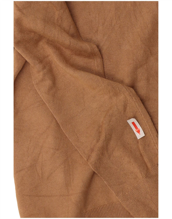 Rollkragenpullover für Damen von Zara, Gr. 12, Mittelbraun