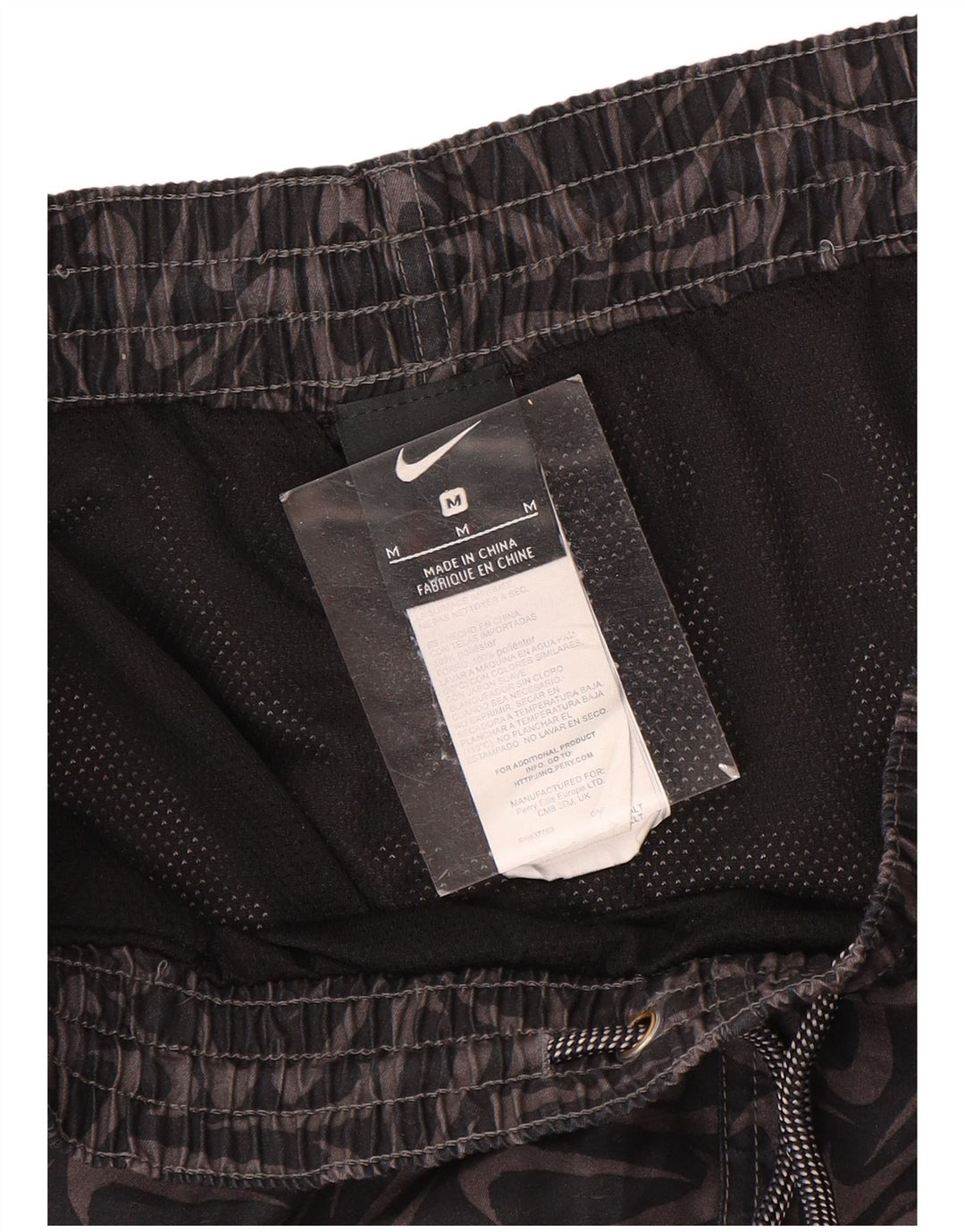 Nike Herren Graphic Sport Shorts Mittelschwarzes Polyester