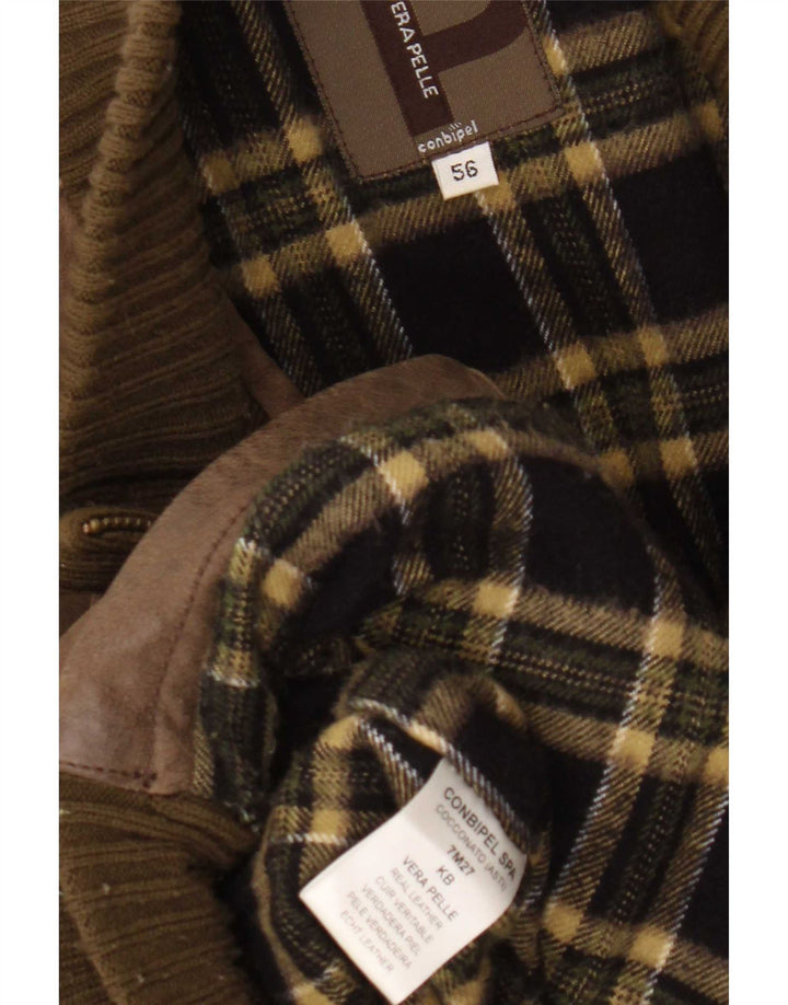 Conbipel Herren Lederjacke IT 56 2XL Braun