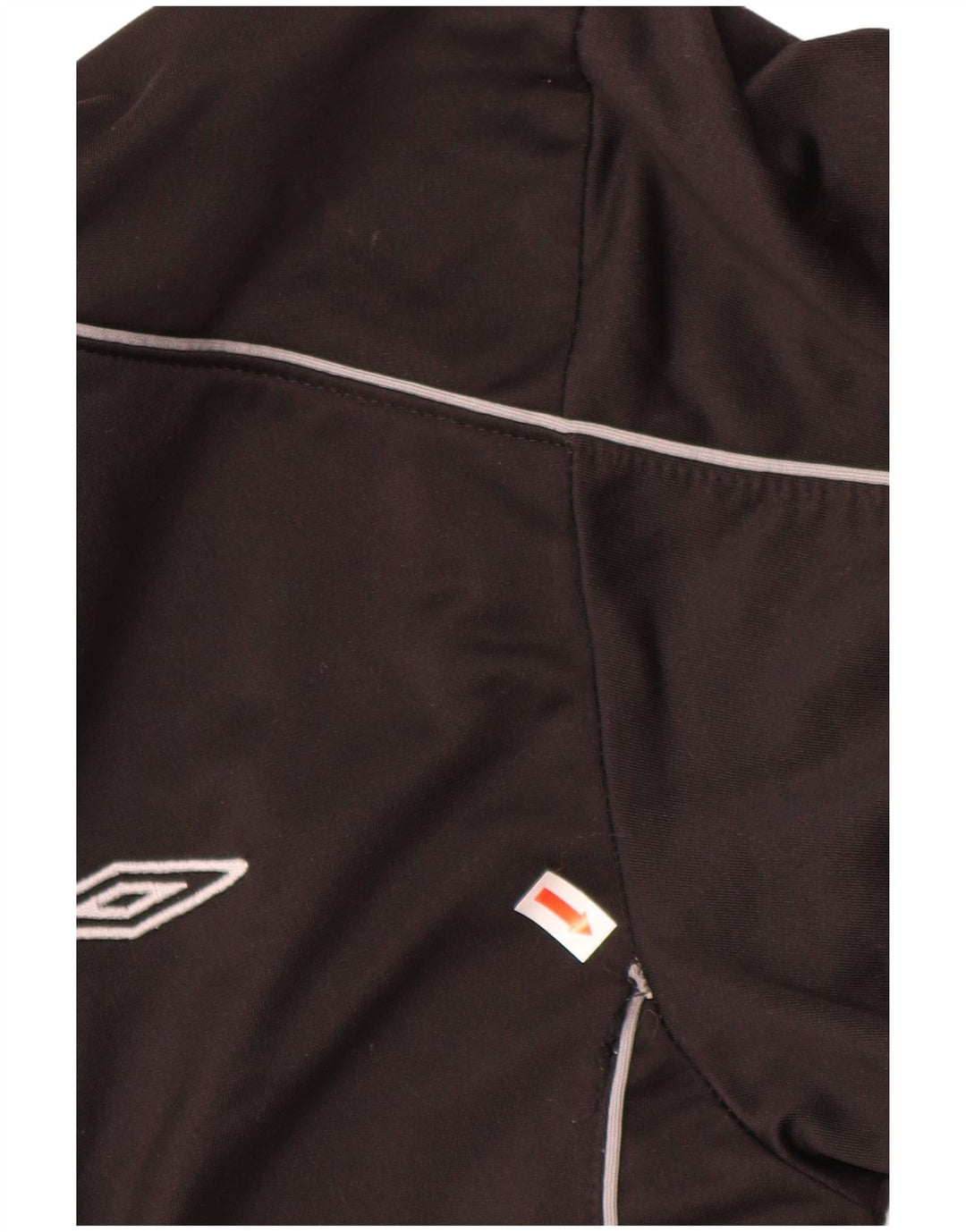 UMBRO Jungen-Trainingsanzug-Top-Jacke, 12–13 Jahre, XL, schwarzes Polyester