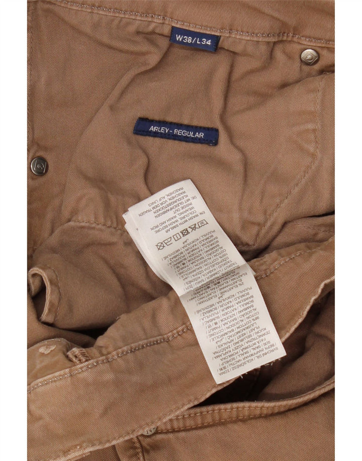 GANT Herren-Freizeithose mit normaler Passform, W38, L34, braune Baumwolle