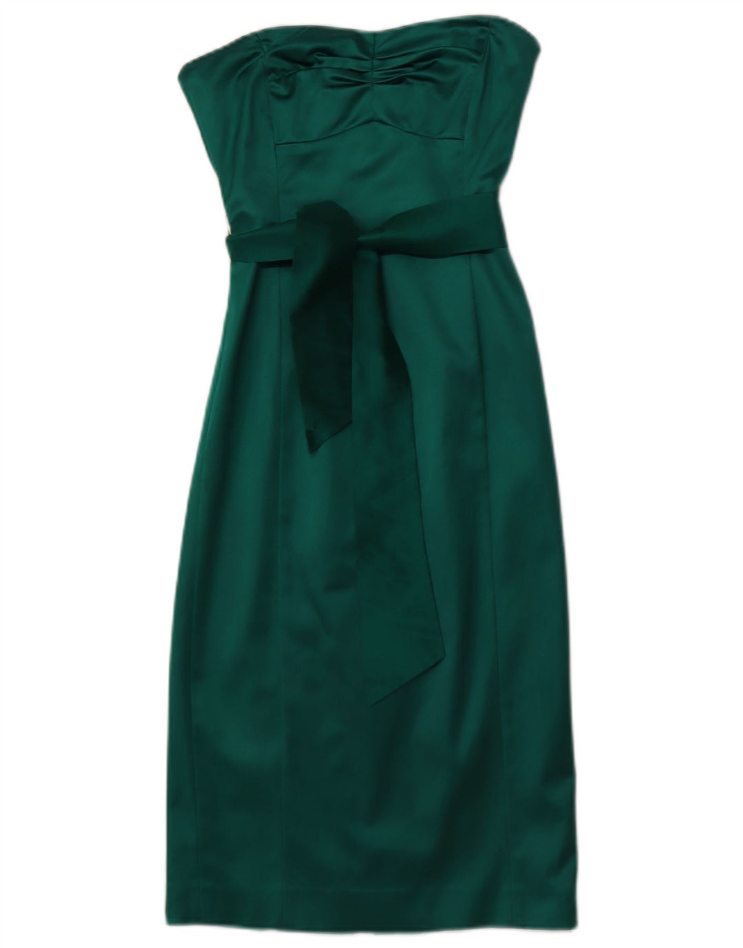 COAST Trägerloses Damenkleid, Größe S, Gr. 8, Grün, Acetat