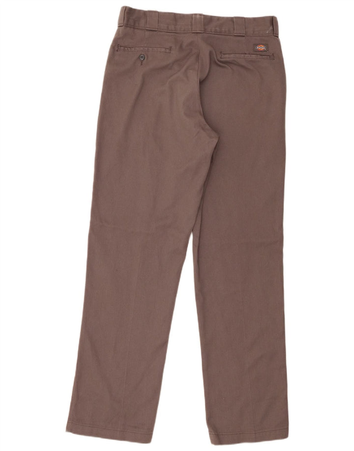 Dickies gerade Chino-Hose für Herren, W34, L34, grau, Polyester