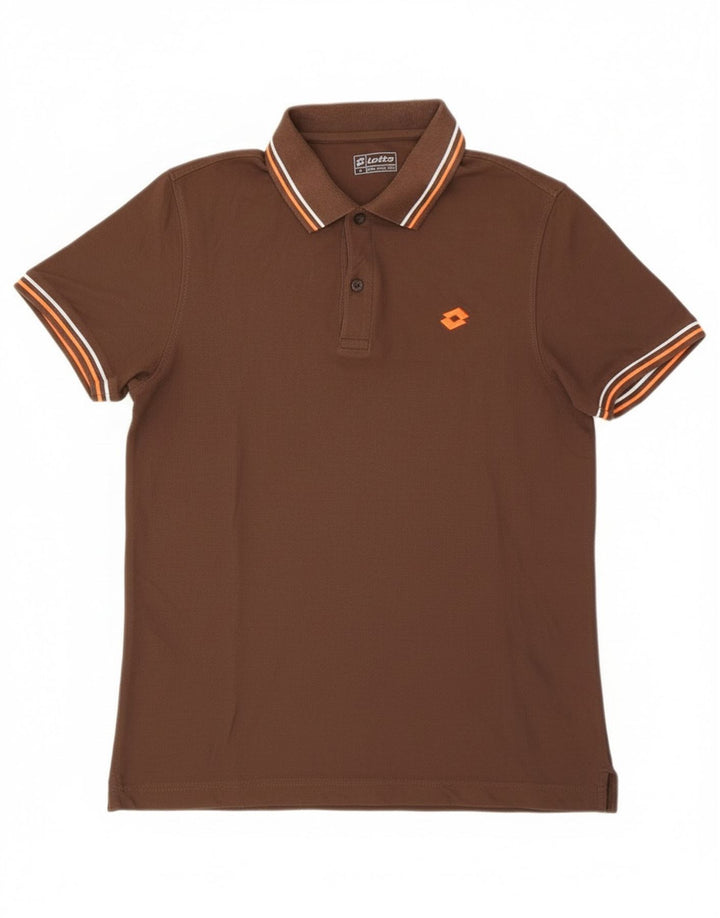 Lotto Herren Poloshirt Mittelbraun
