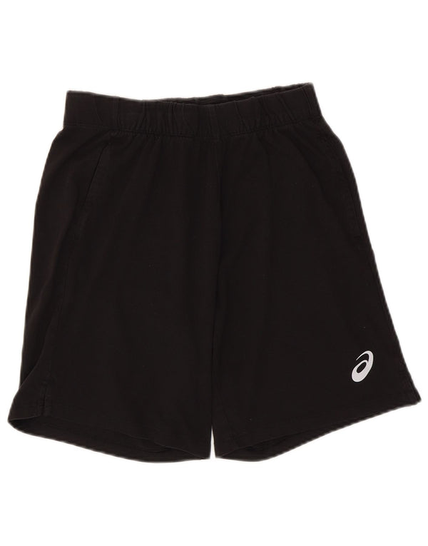 ASICS Damen Sportshorts UK 10 Small Schwarz Baumwolle