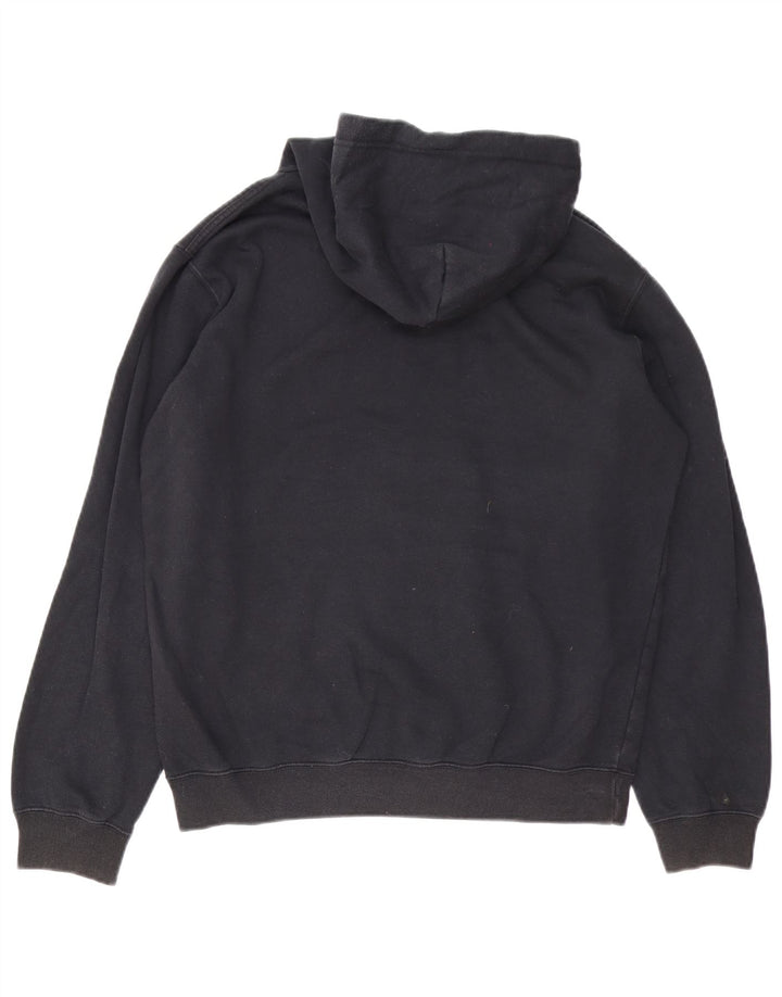 Champion Herren-Kapuzenpullover, groß, aus schwarzer Baumwolle