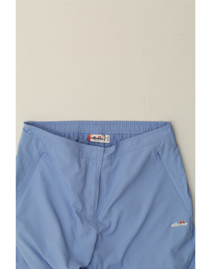 ELLESSE Womens Bermuda Shorts UK 18 XL W36  Blue Nylon Vintage Ellesse and Second-Hand Ellesse from Messina Hembry 