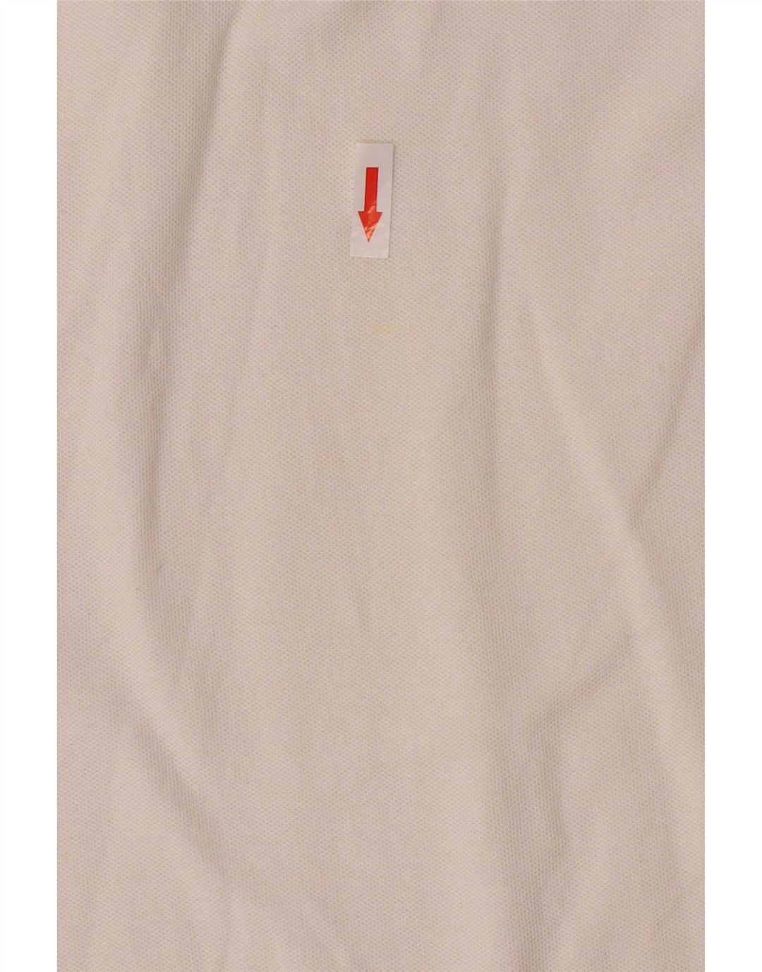 Fila Herren-Langarm-Poloshirt, groß, weiße Baumwolle
