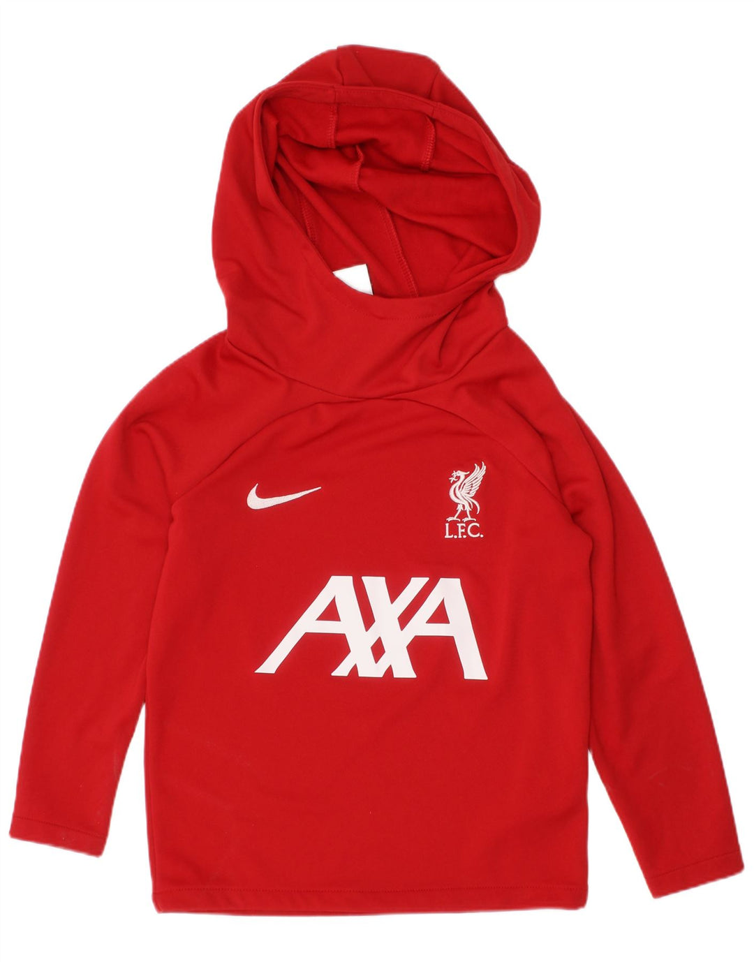 NIKE Liverpool Graphic Kapuzenpullover für Jungen, 5–6 Jahre, mittelrotes Polyester