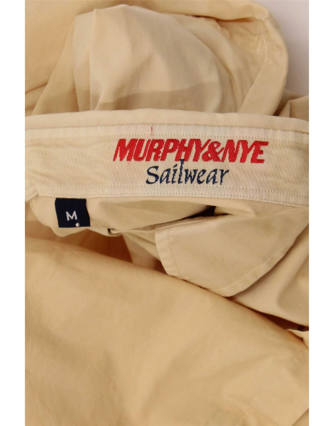 Murphy & Nye Herren Kurzarmhemd Mittelbeige