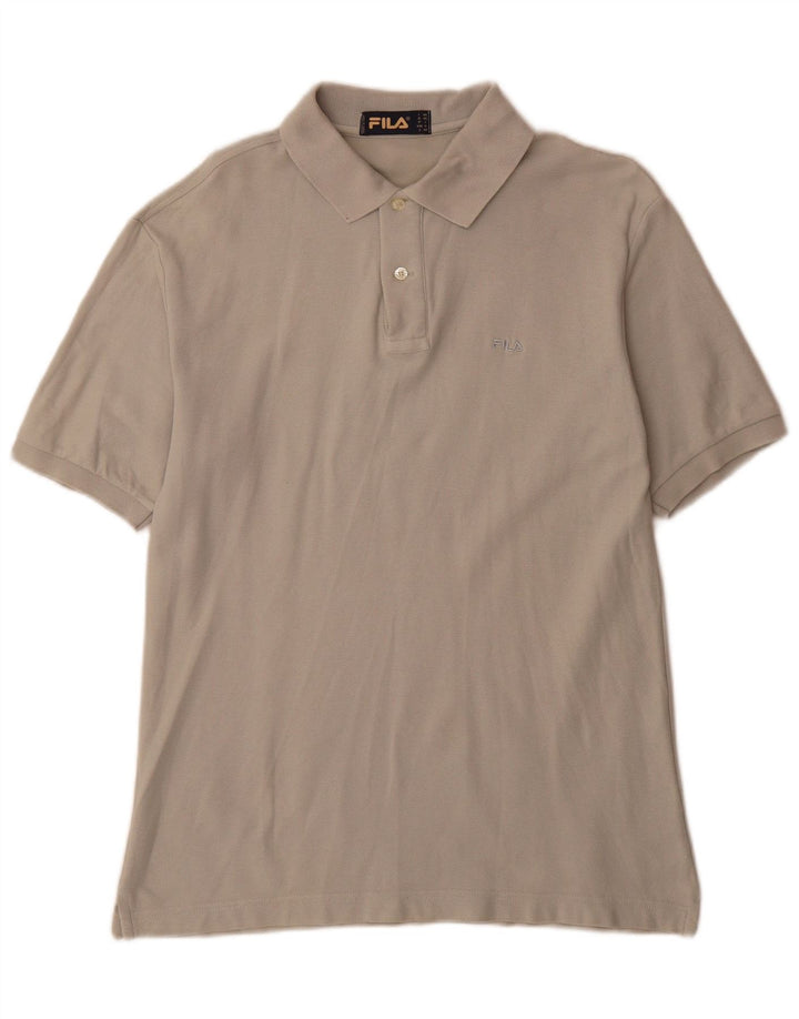 Fila Herren Poloshirt IT 46 Small Grau