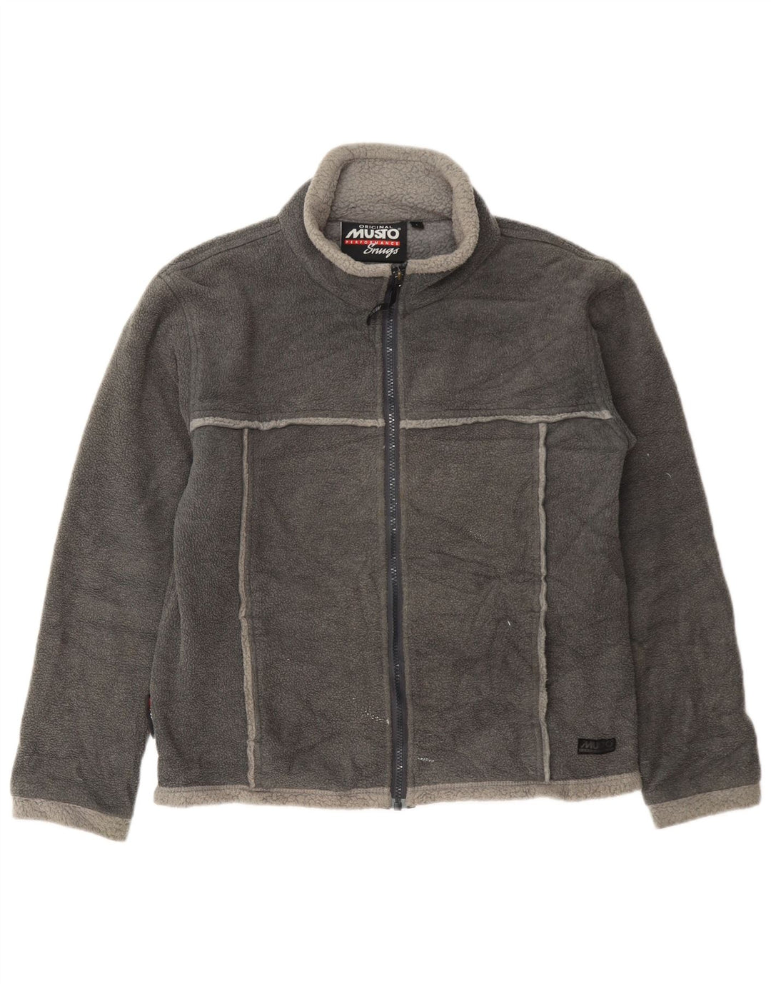 Musto Herren Fleecejacke UK 40 Large Grau