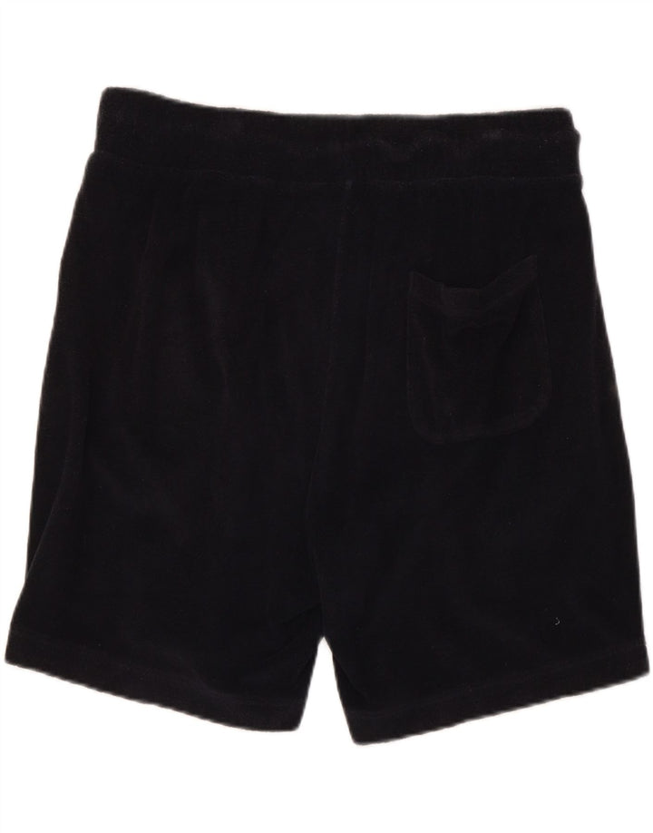 REISS Herren-Sportshorts, groß, schwarze Baumwolle