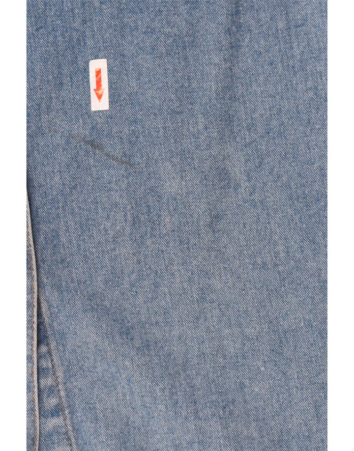 Zara Damen Jeansrock Small W28 Blau