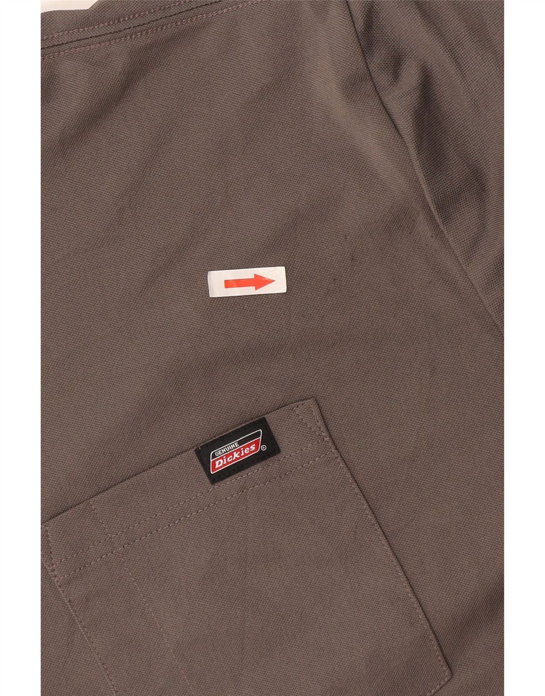 Dickies Herren-Top, langärmelig, XL, grau, Polyester
