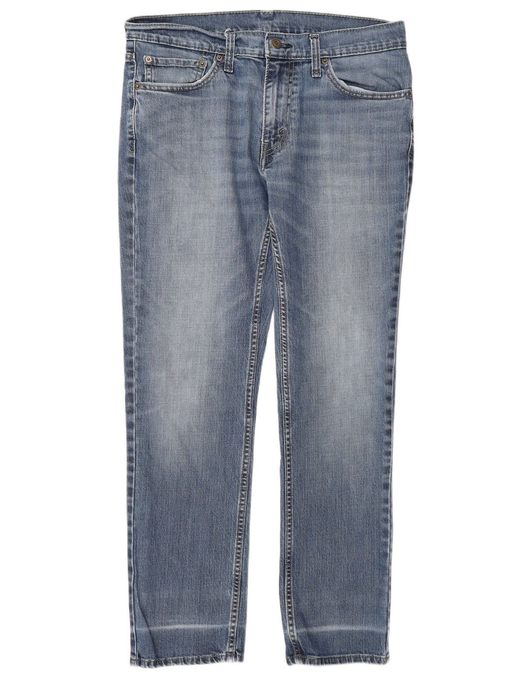 Levi's Damen Slim Jeans W32 L30 Blaue Baumwolle