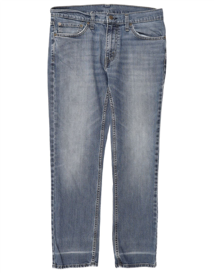 Levi's Damen Slim Jeans W32 L30 Blaue Baumwolle