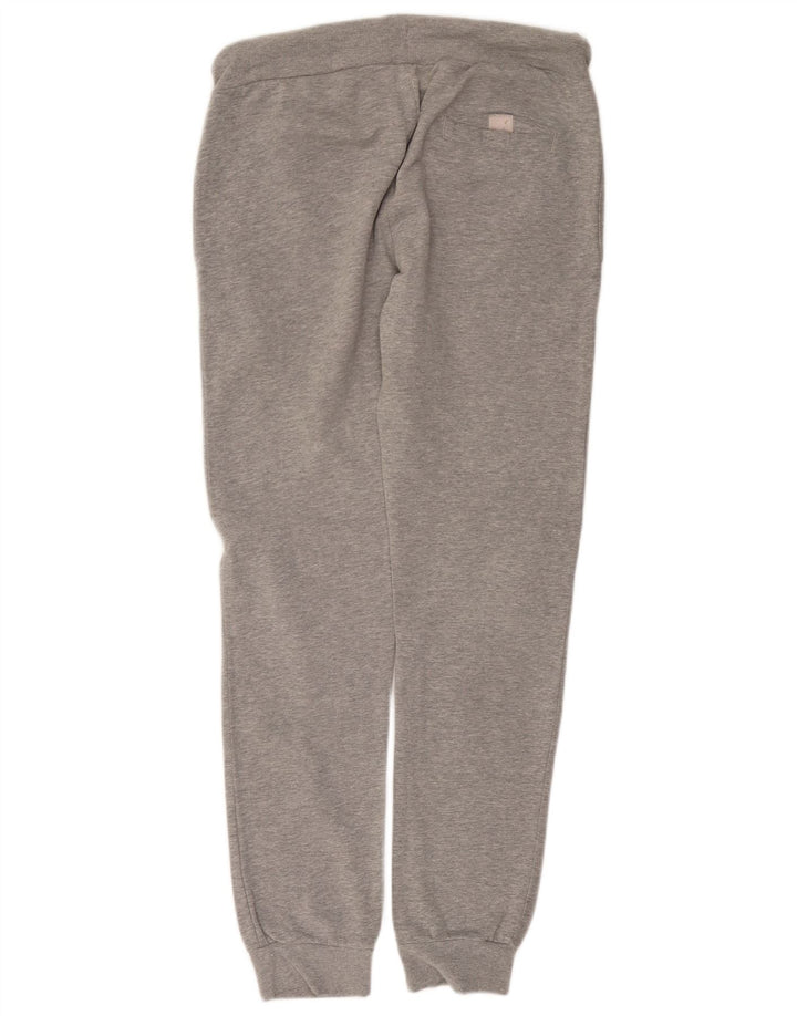 Ellesse Herren-Trainingsanzughose mit grafischem Muster, mittelgrau gefleckte Baumwolle