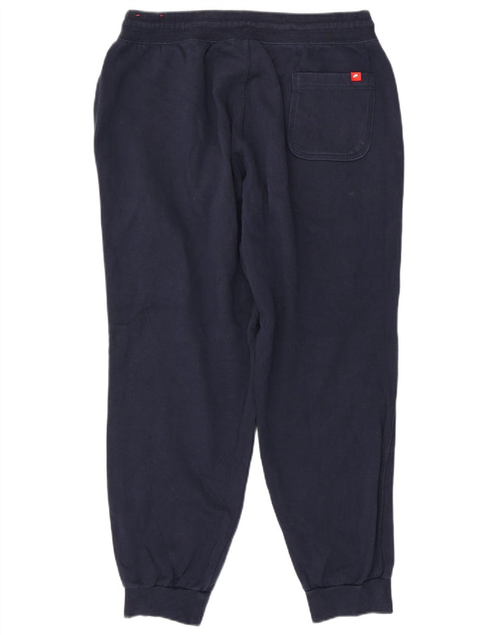 Nike Herren-Trainingshose, Jogginghose, groß, marineblau, Baumwolle