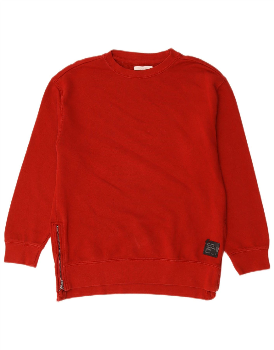 Zara Mädchen Sweatshirt Pullover 9-10 Jahre Rot