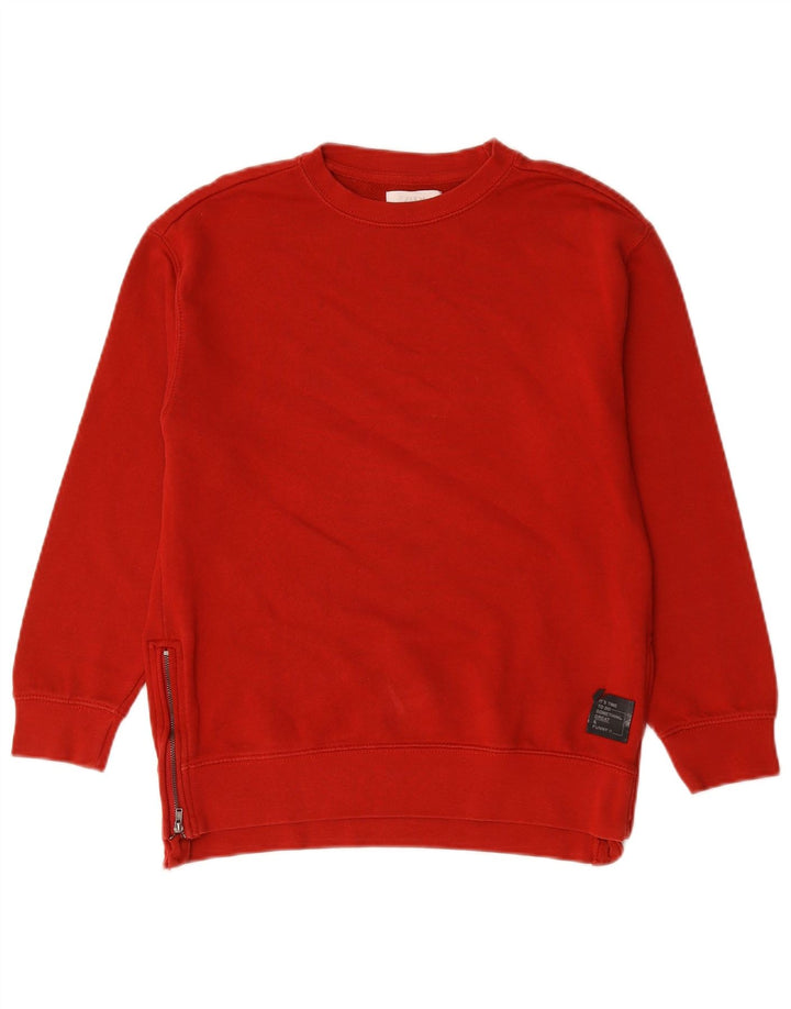 Zara Mädchen Sweatshirt Pullover 9-10 Jahre Rot