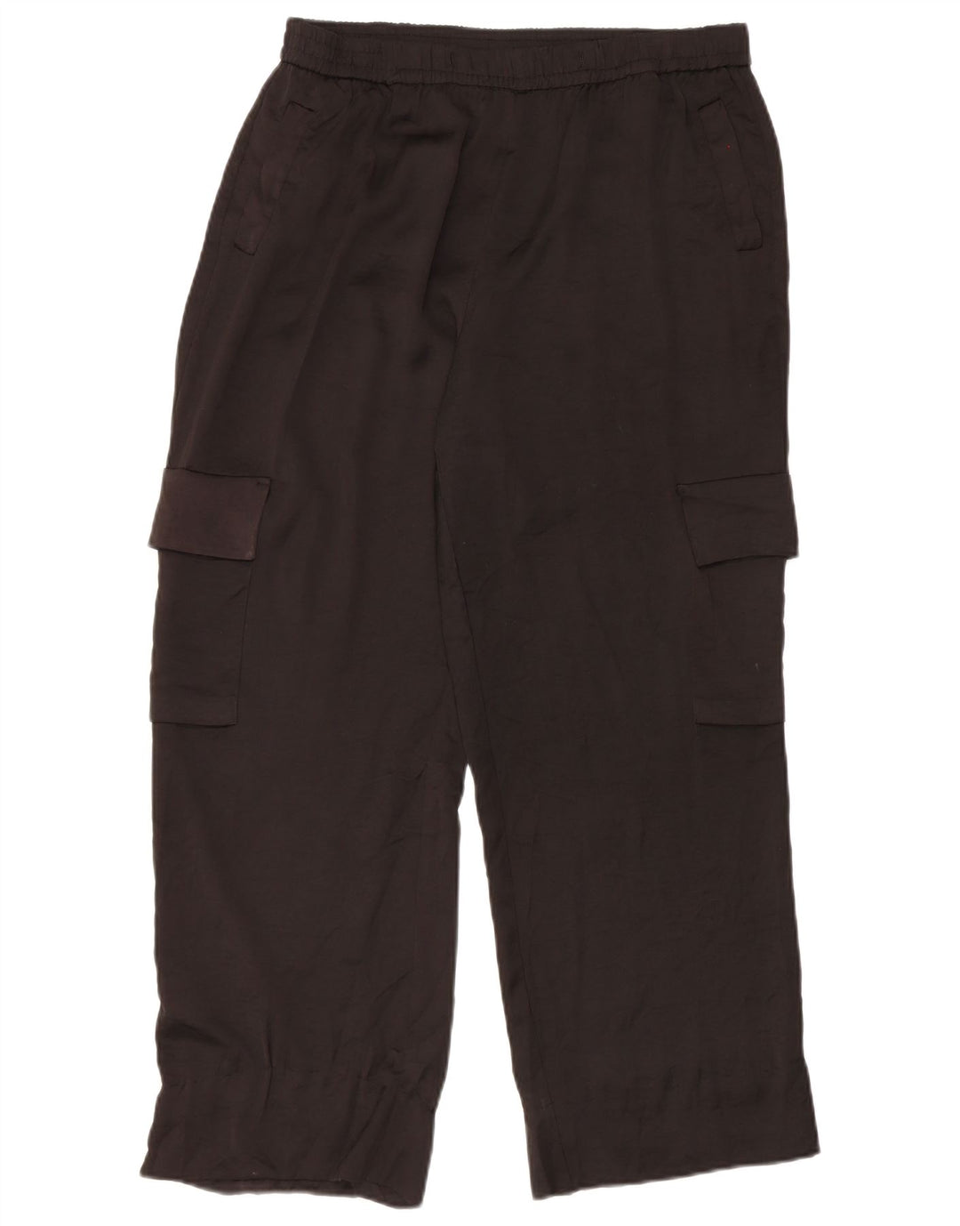 Zara Damen Cargo-Trainingshose UK 18 XL Schwarz