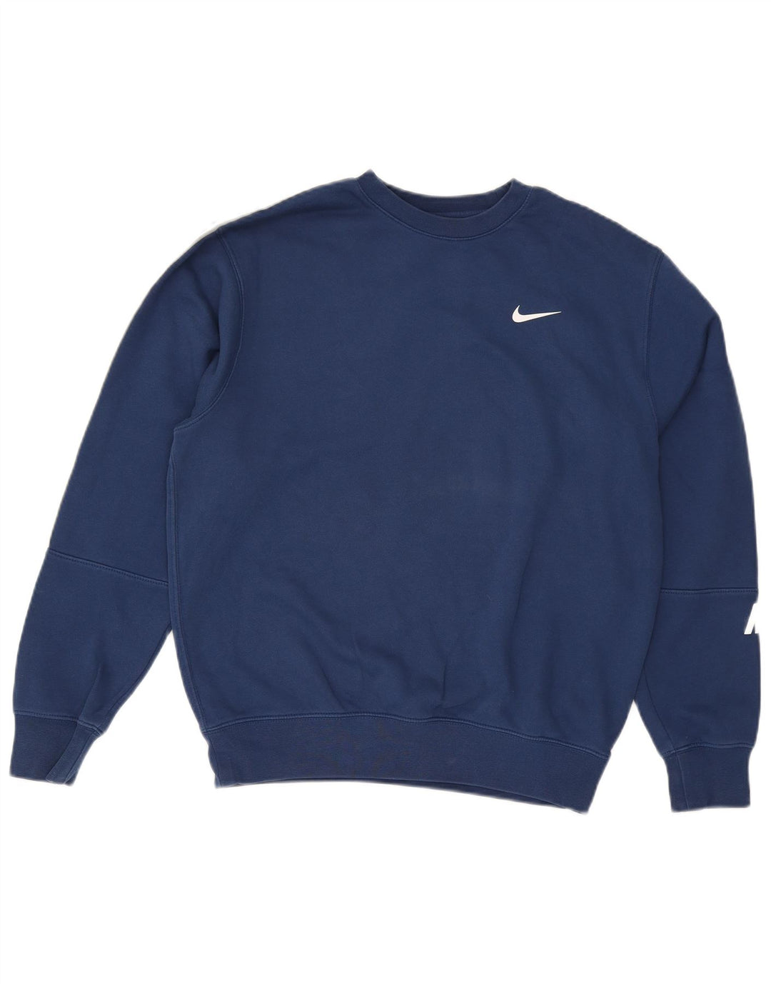 Nike Herren Loose Fit Graphic Standard Sweatshirt Pullover Small Marineblau