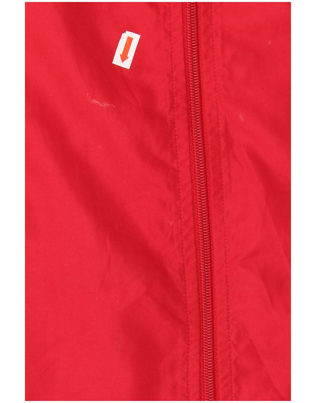 LOTTO Herren-Trainingsanzugoberteil, Mittelrotes Farbblock-Polyester