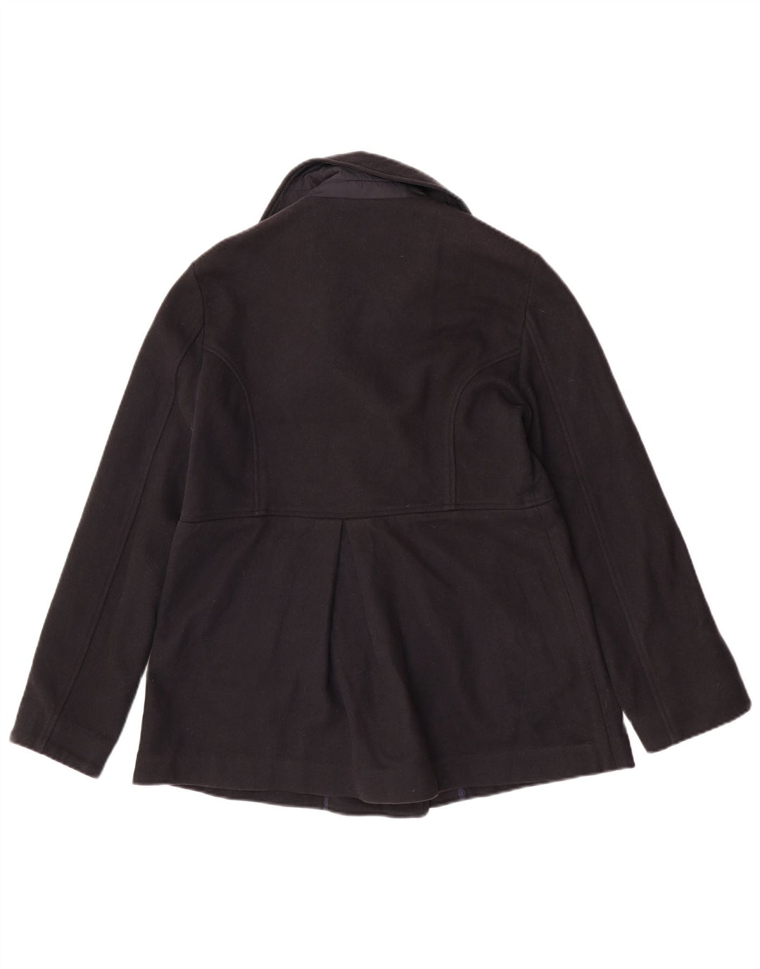 North Sails Damen Pea Coat UK 14 Large Marineblaue Wolle Classic