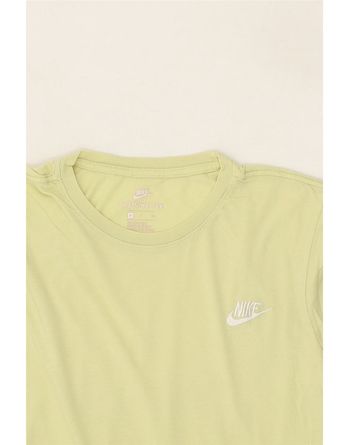 NIKE Mens Athletic Cut T-Shirt Top Small Green Cotton Vintage Nike and Second-Hand Nike from Messina Hembry 