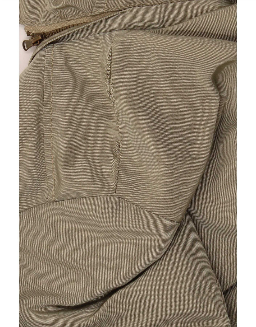 Marella Damen-Kapuzen-Übergröße, gepolsterter Mantel, Größe S, Khaki, Polyamid