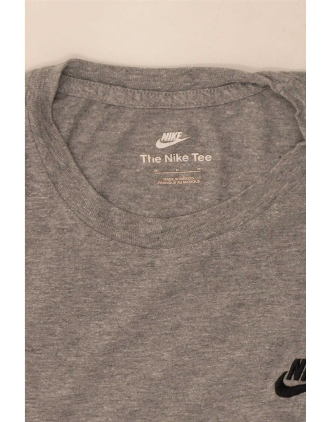 Nike Herren T-Shirt Top Mittelgrau meliert