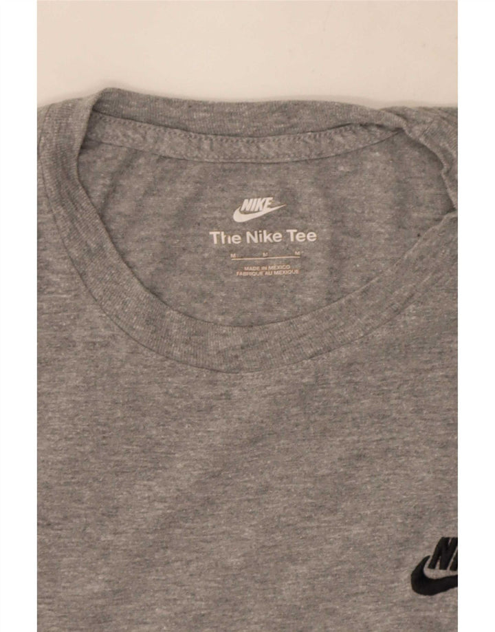 Nike Herren T-Shirt Top Mittelgrau meliert