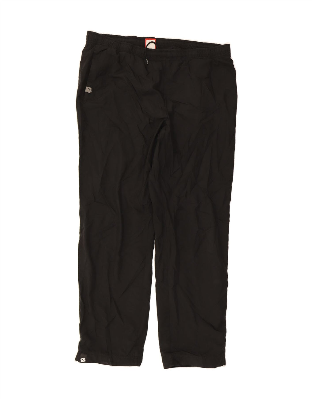 PUMA Mens Graphic Tracksuit Trousers Large  Black Vintage Puma and Second-Hand Puma from Messina Hembry 