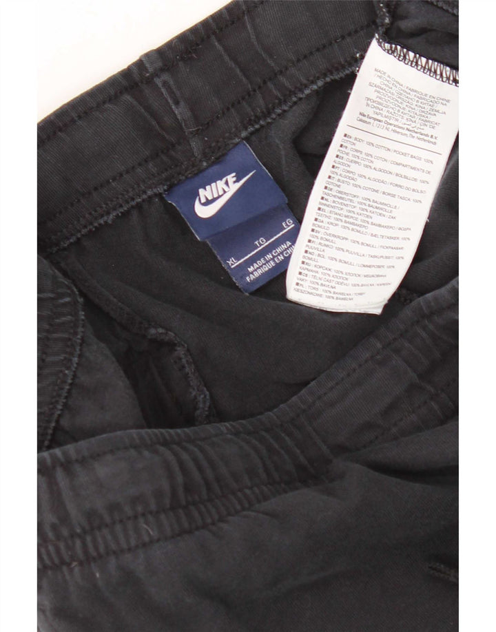 Nike Herren-Sportshorts XL aus schwarzer Baumwolle