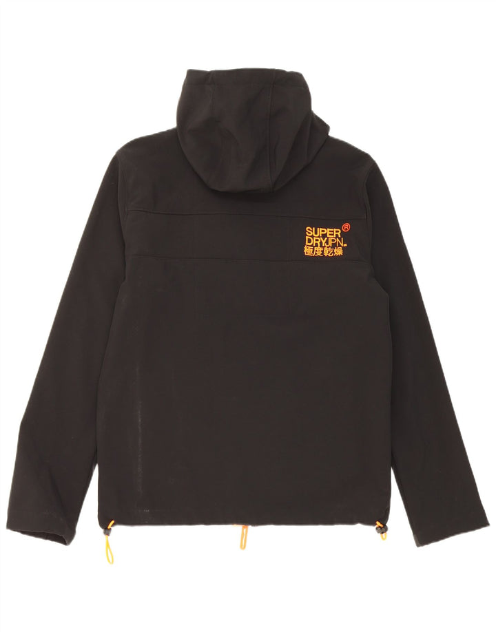 Superdry Herren The Windtrekker Graphic Windjacke UK 38 Medium Schwarz