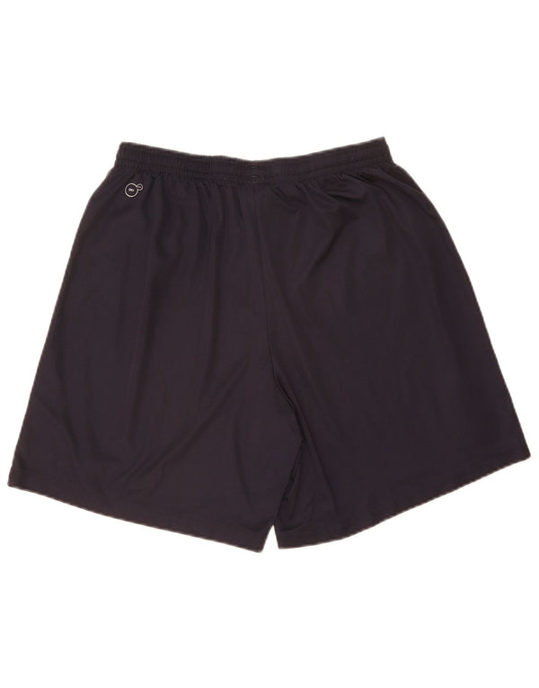 Puma Mens Cambridge United F.C. Sport Shorts Large  Navy Blue Polyester