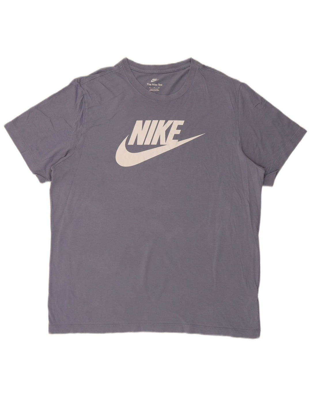Nike Herren Grafik T-Shirt Top XL Blau Baumwolle