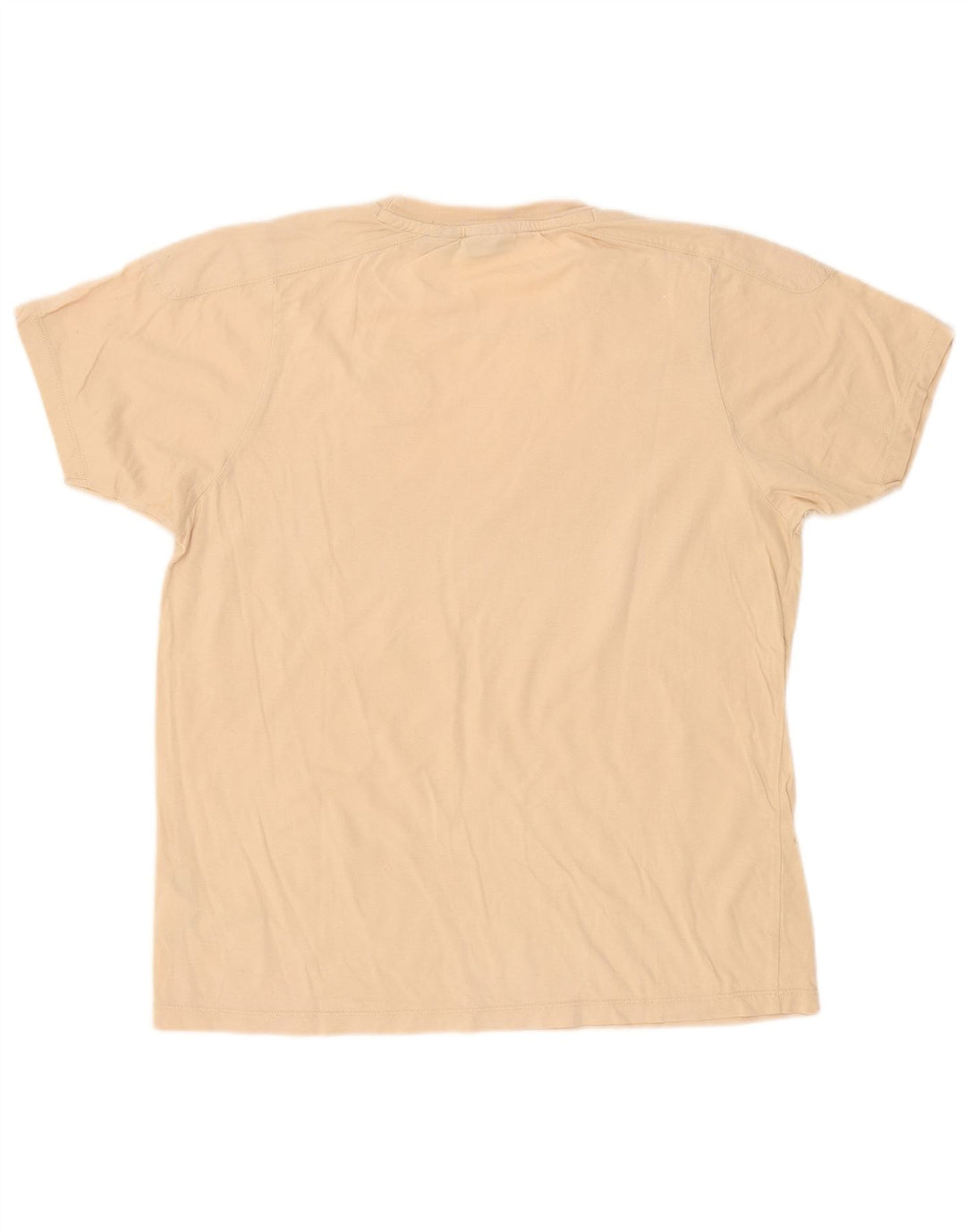 Fila Herren-T-Shirt mit Grafik, Größe L, Beige, Baumwolle