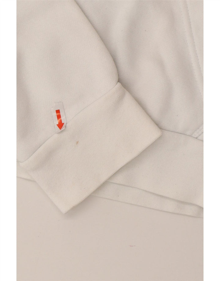 Adidas Herren Kapuzenpullover, Größe S, weiße Baumwolle