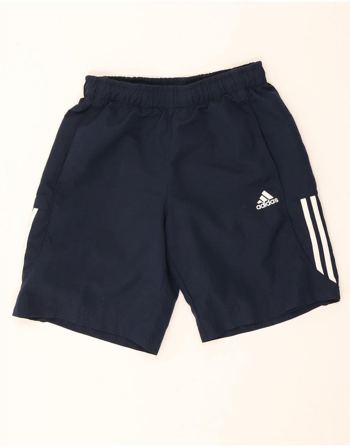 Adidas Herren Climalite Sport Shorts Small Marineblau Polyester